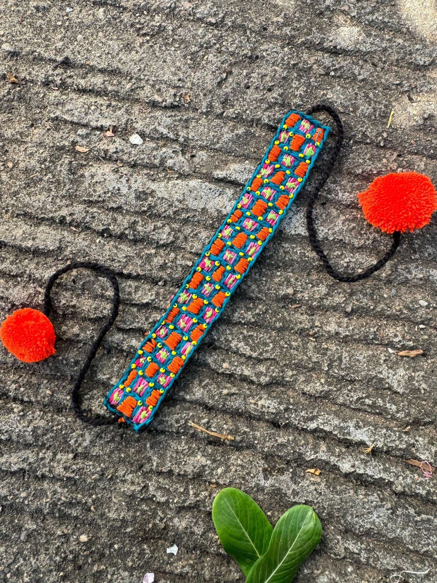 Namtra Fabric Anklet | Bajubadh