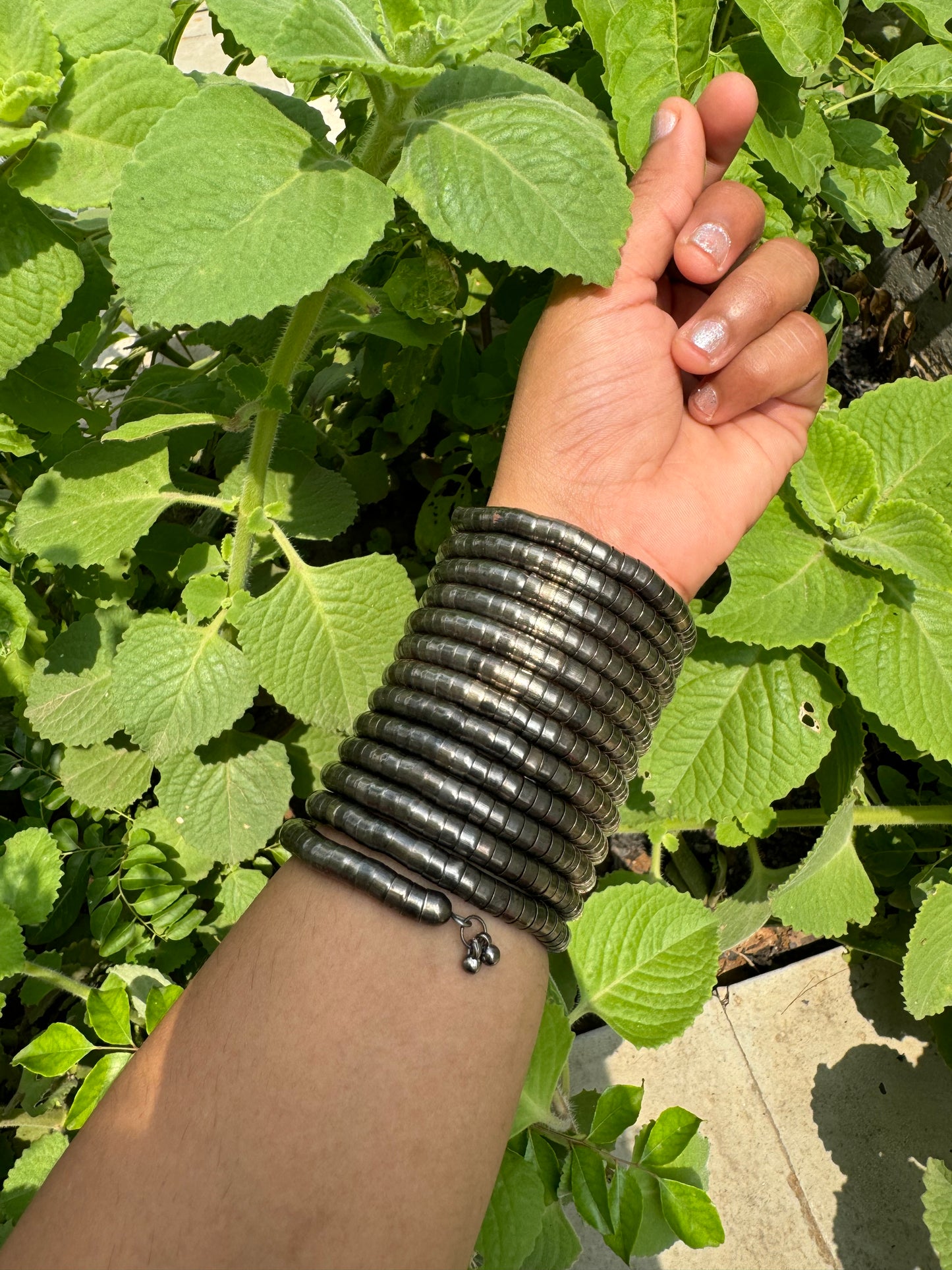 Black Coil Bracelet | Handcuff