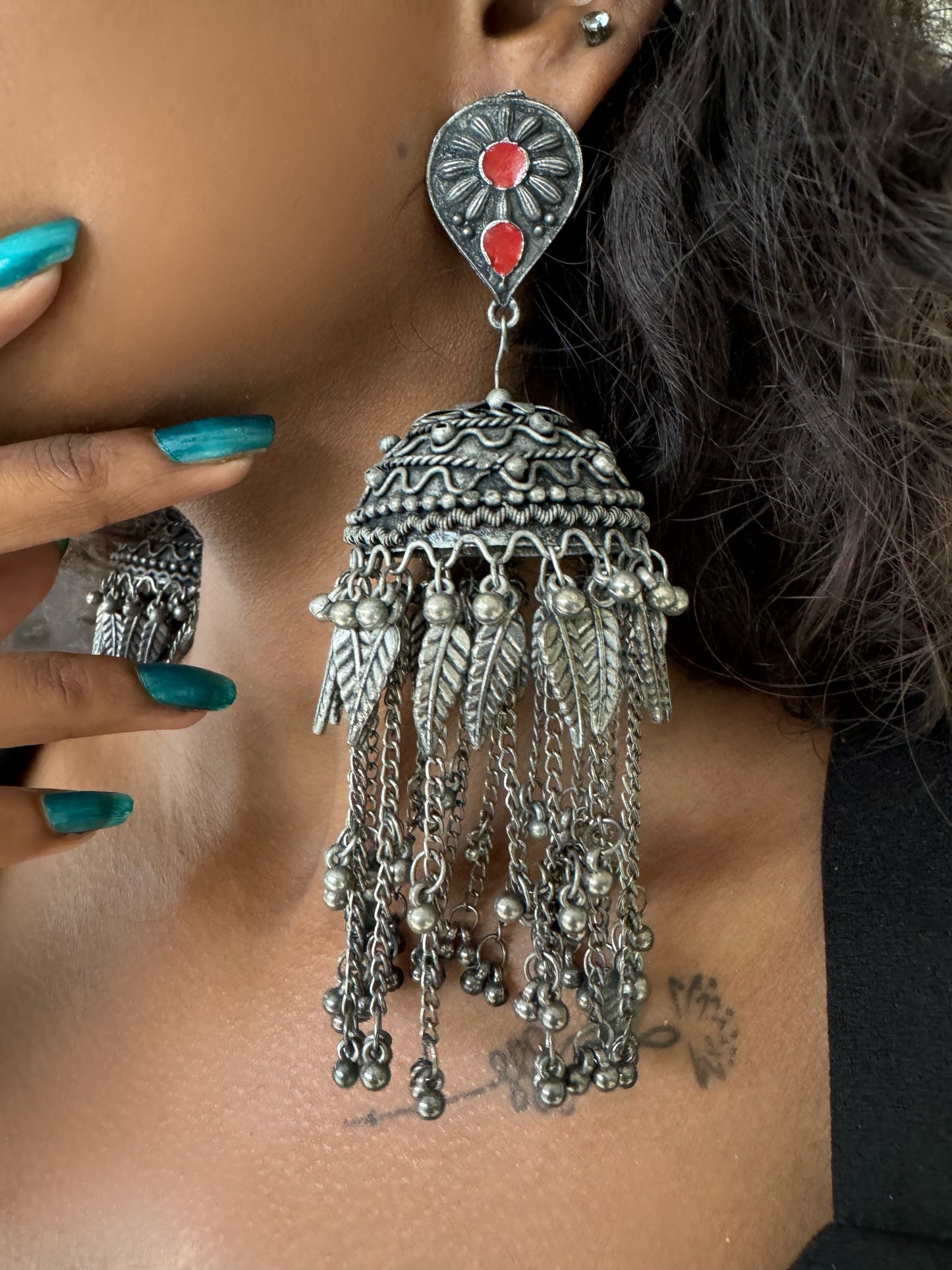 Zendaya Jhumka Earrings |Lightweight Jhumke