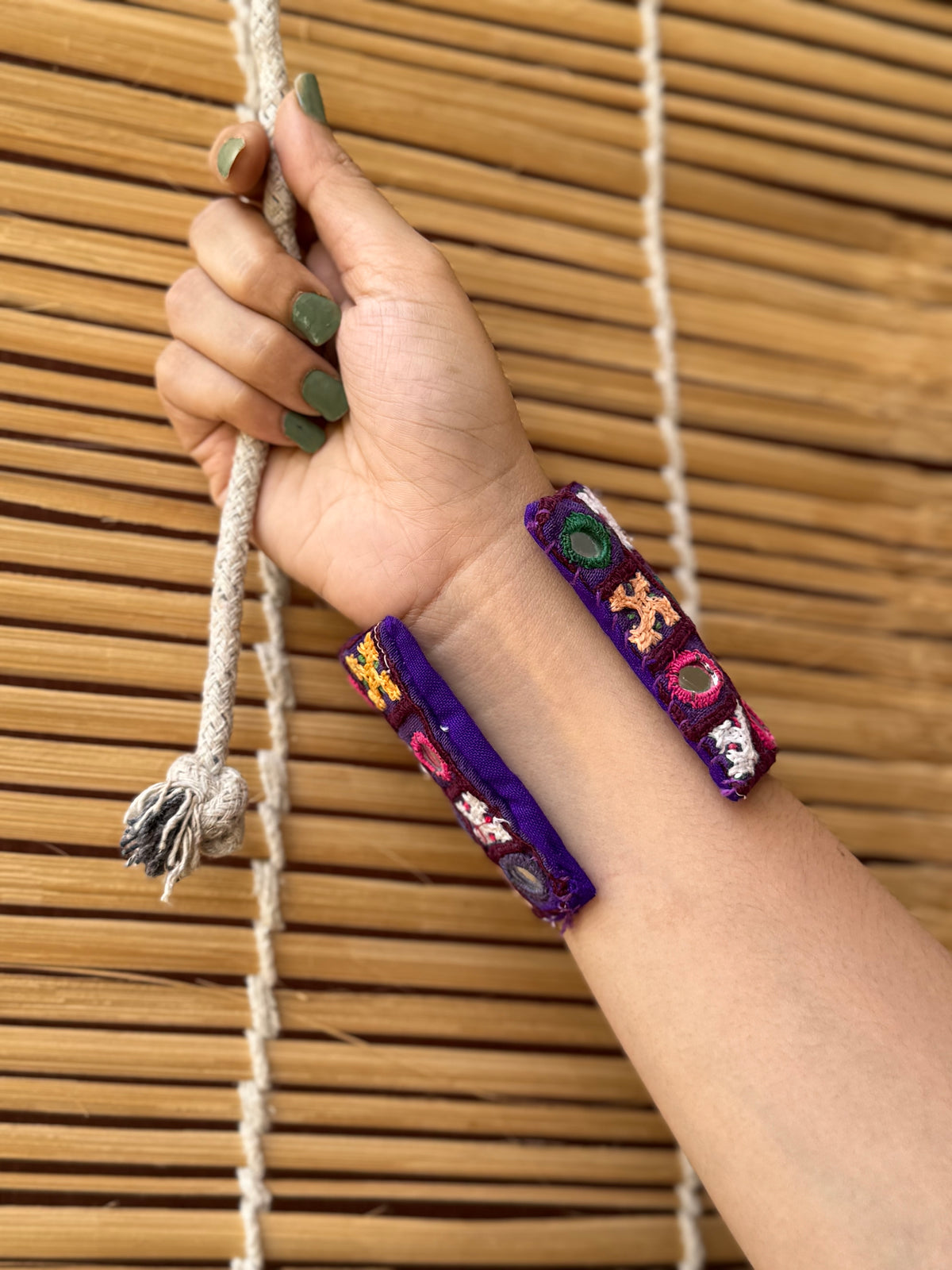 Rosie Kutchi Fabric Bracelet | Handcuff