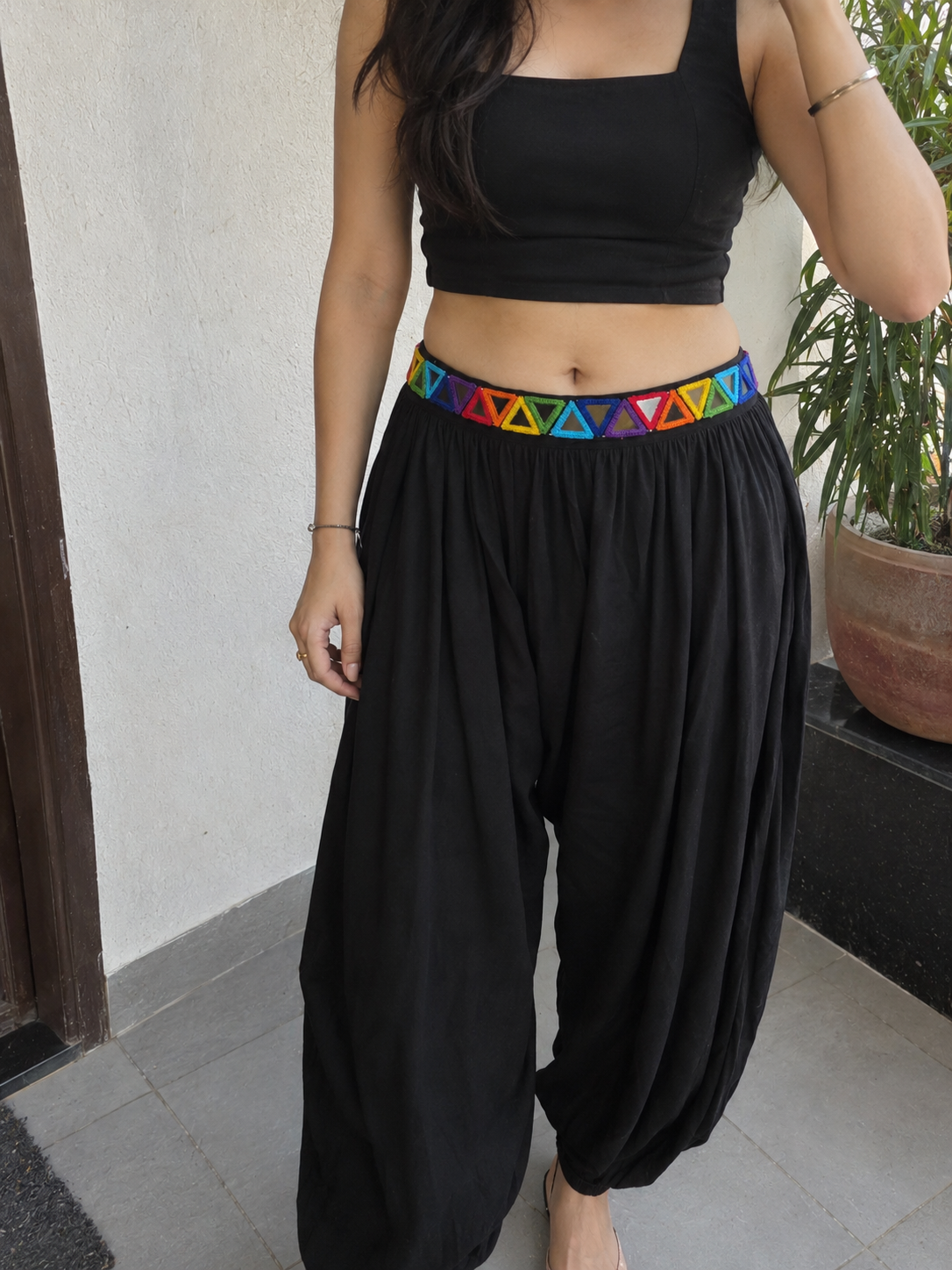 Saptarangi Fabric Boho Belt