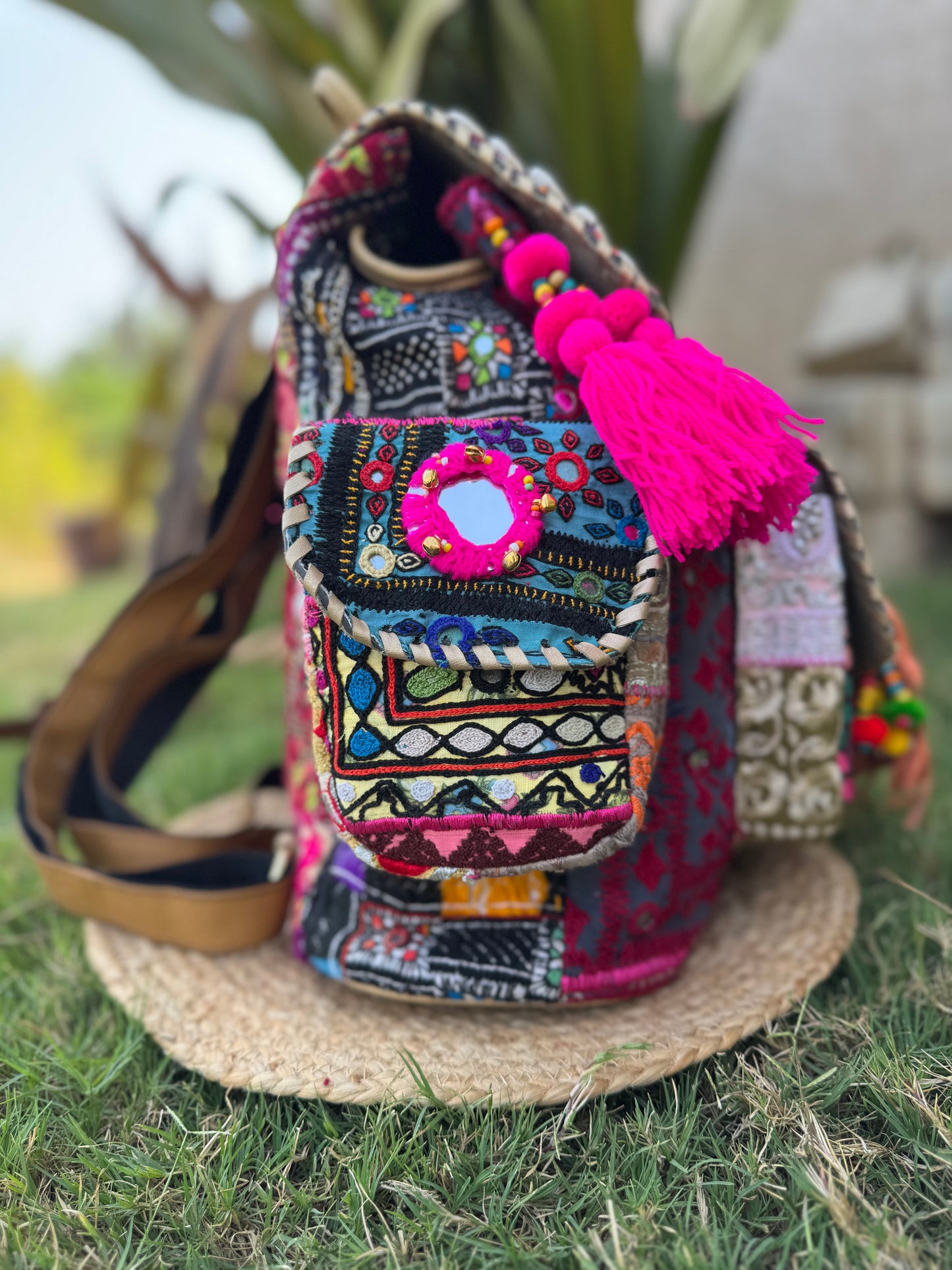 Mahisha Vintage Bohemian Backpack