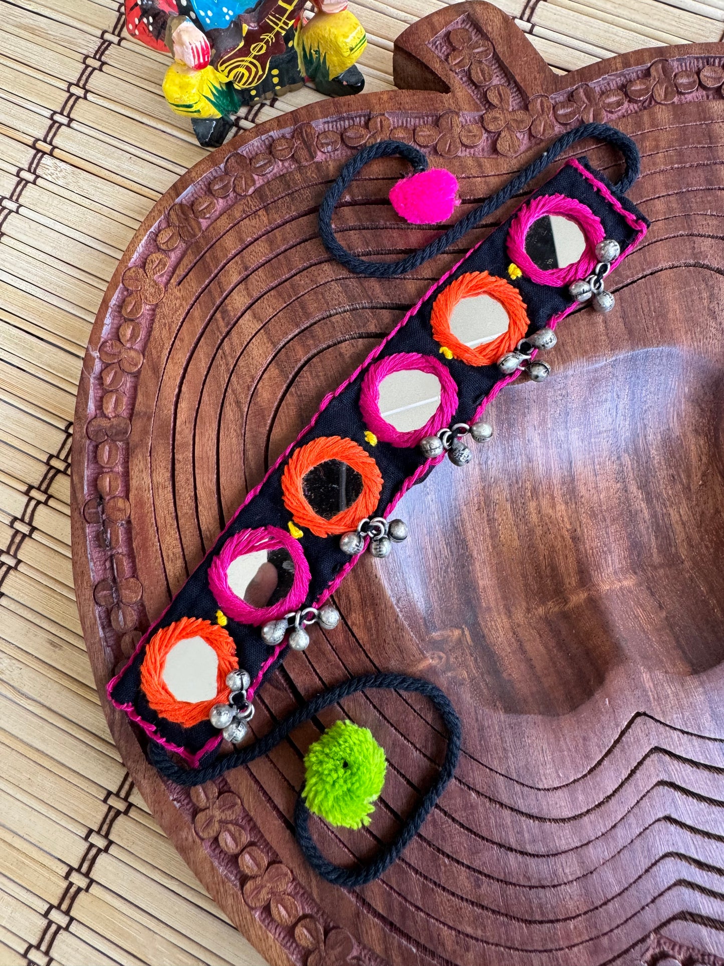 Rishi Fabric Anklet | Bajubandh