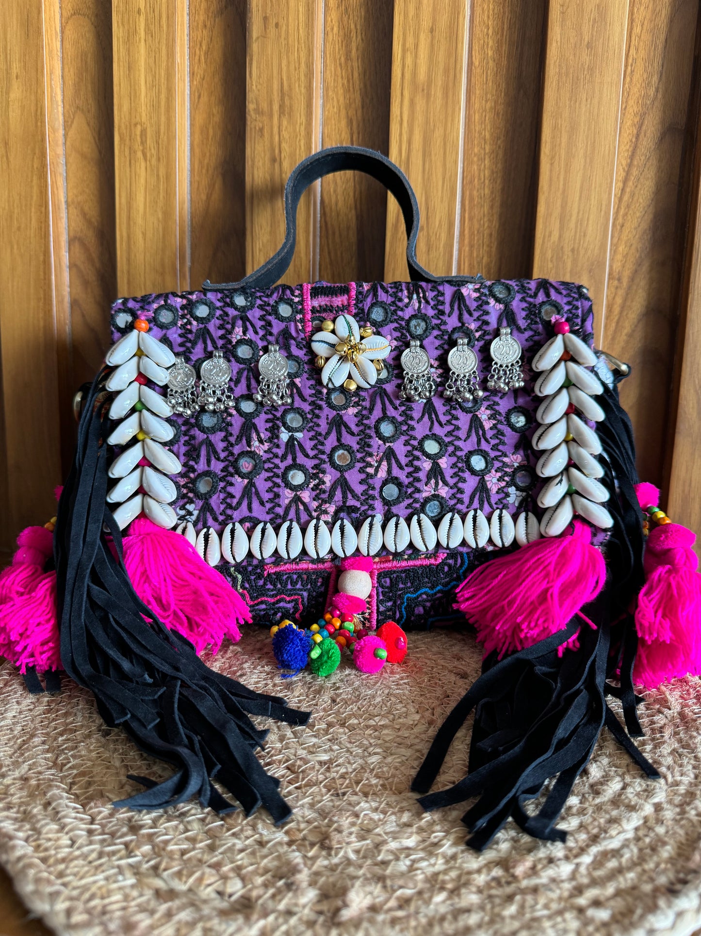 Violet Banjara Sling Bag