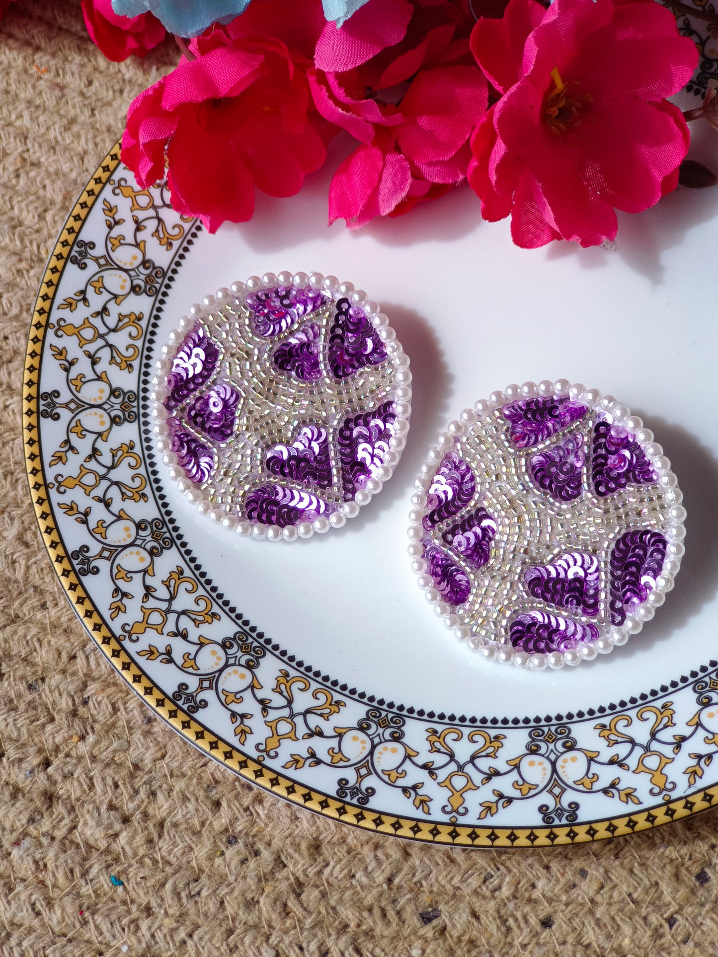 Lavender Earring