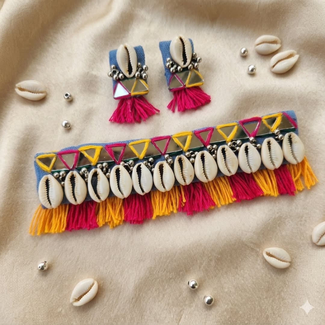Tanisha Necklace + Earrings Set