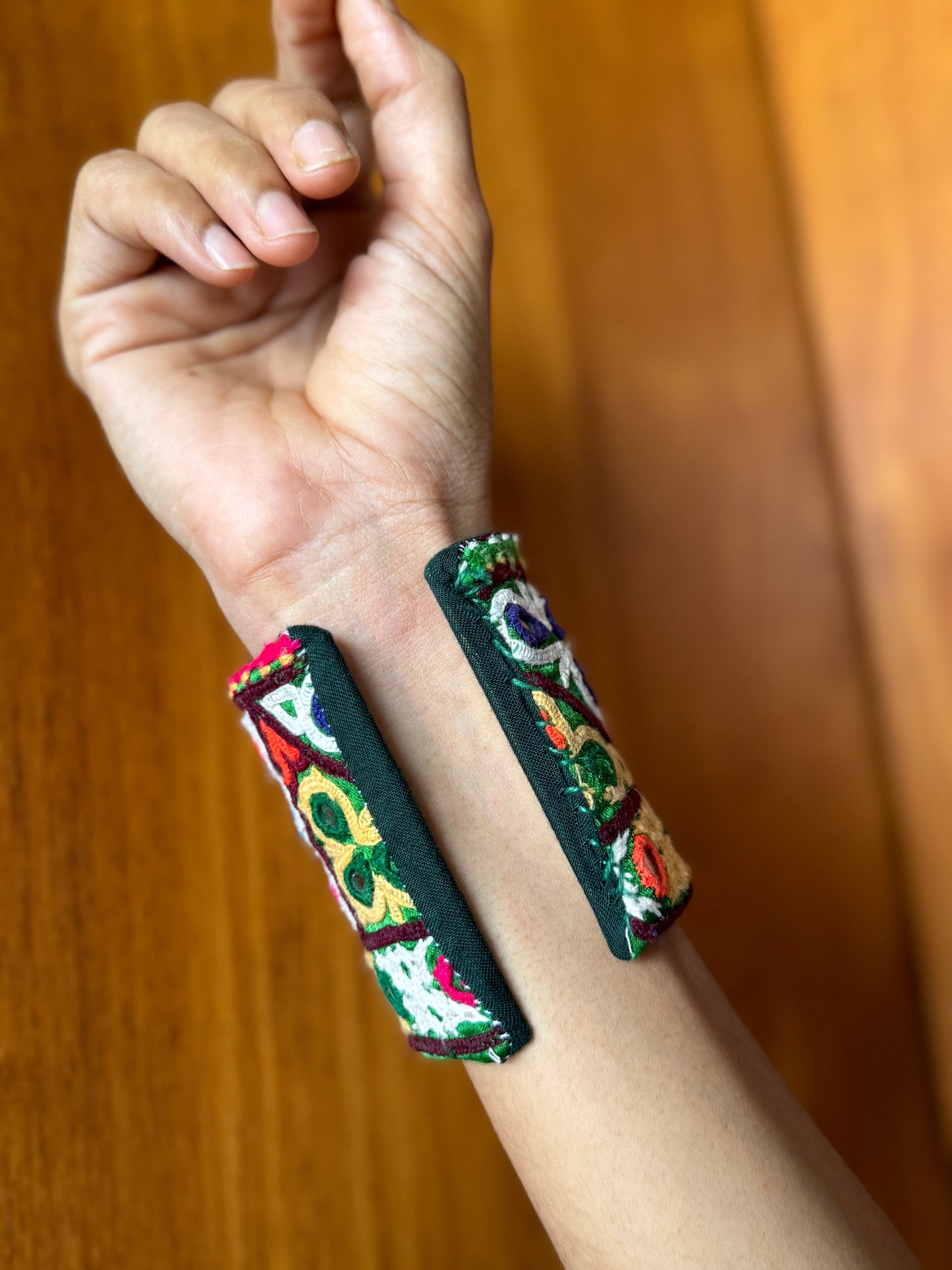 Dilcey Fabric Bracelet | Handcuff