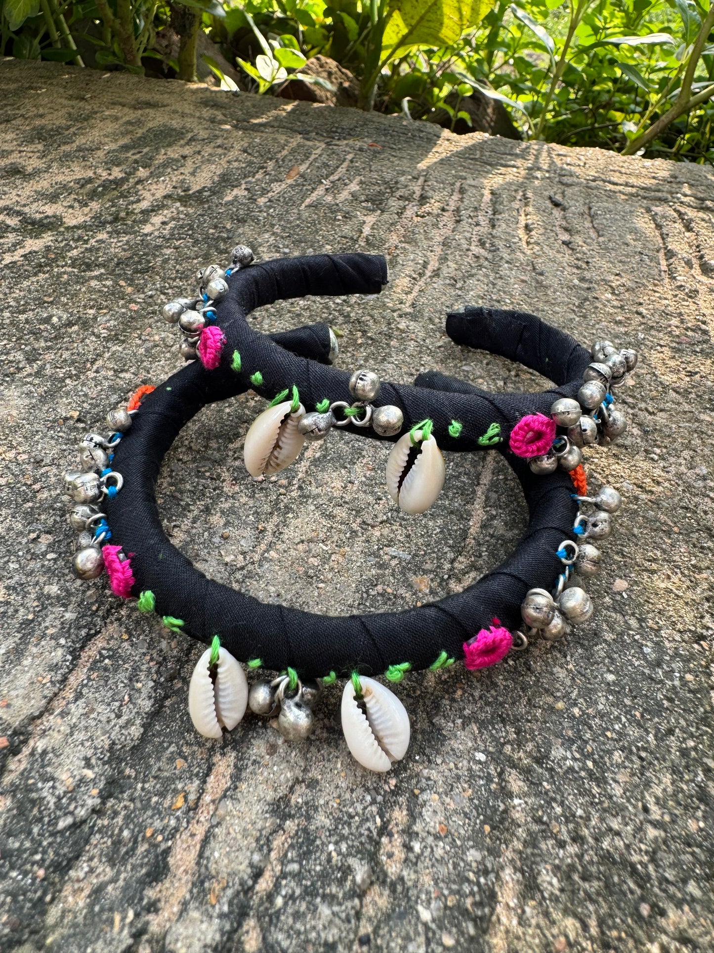 Varteeka Fabric Foldable Anklets