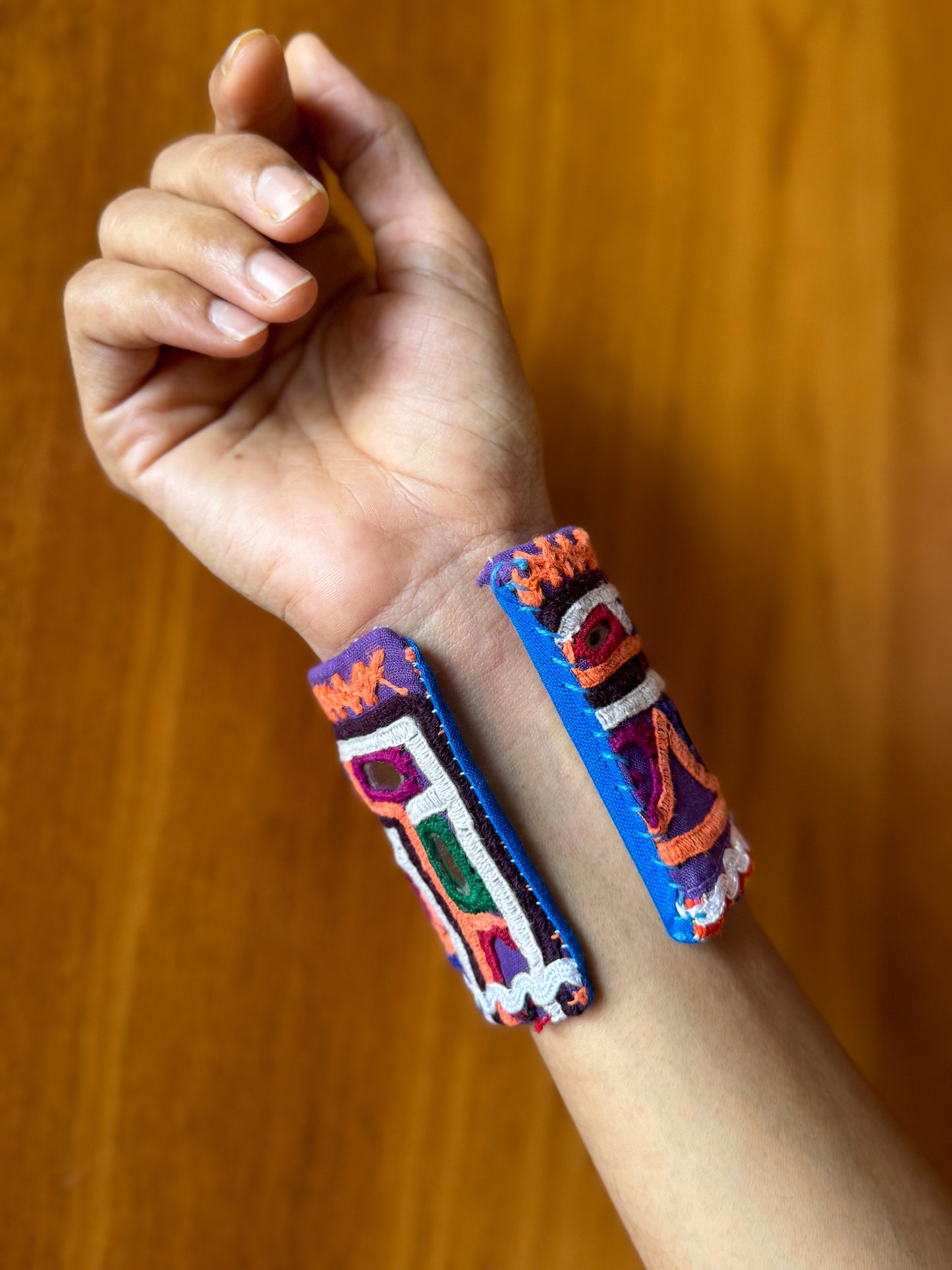 Shivanee Fabric Bracelet | Handcuff