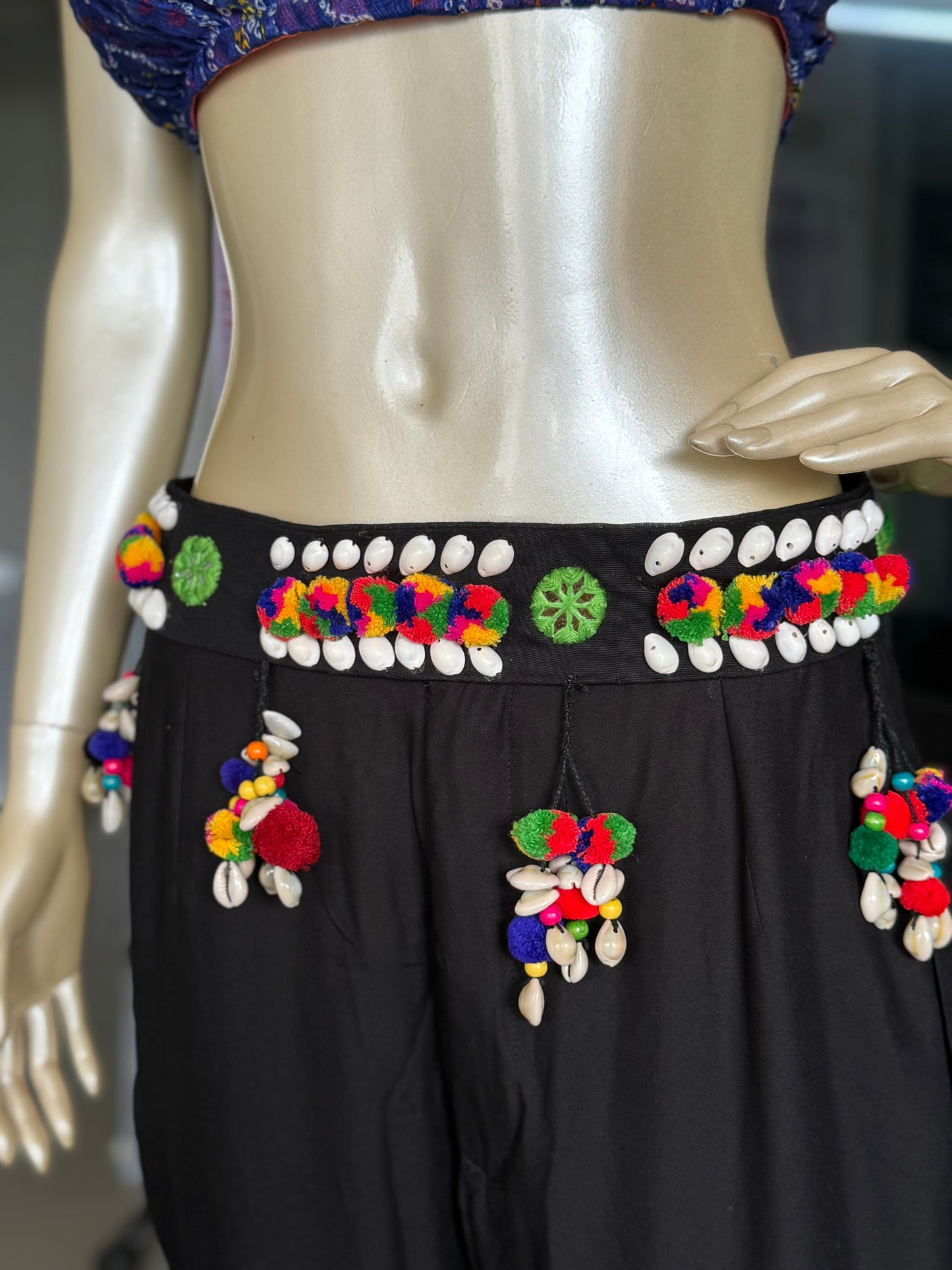 Zhumkhi Fabric Boho Belt