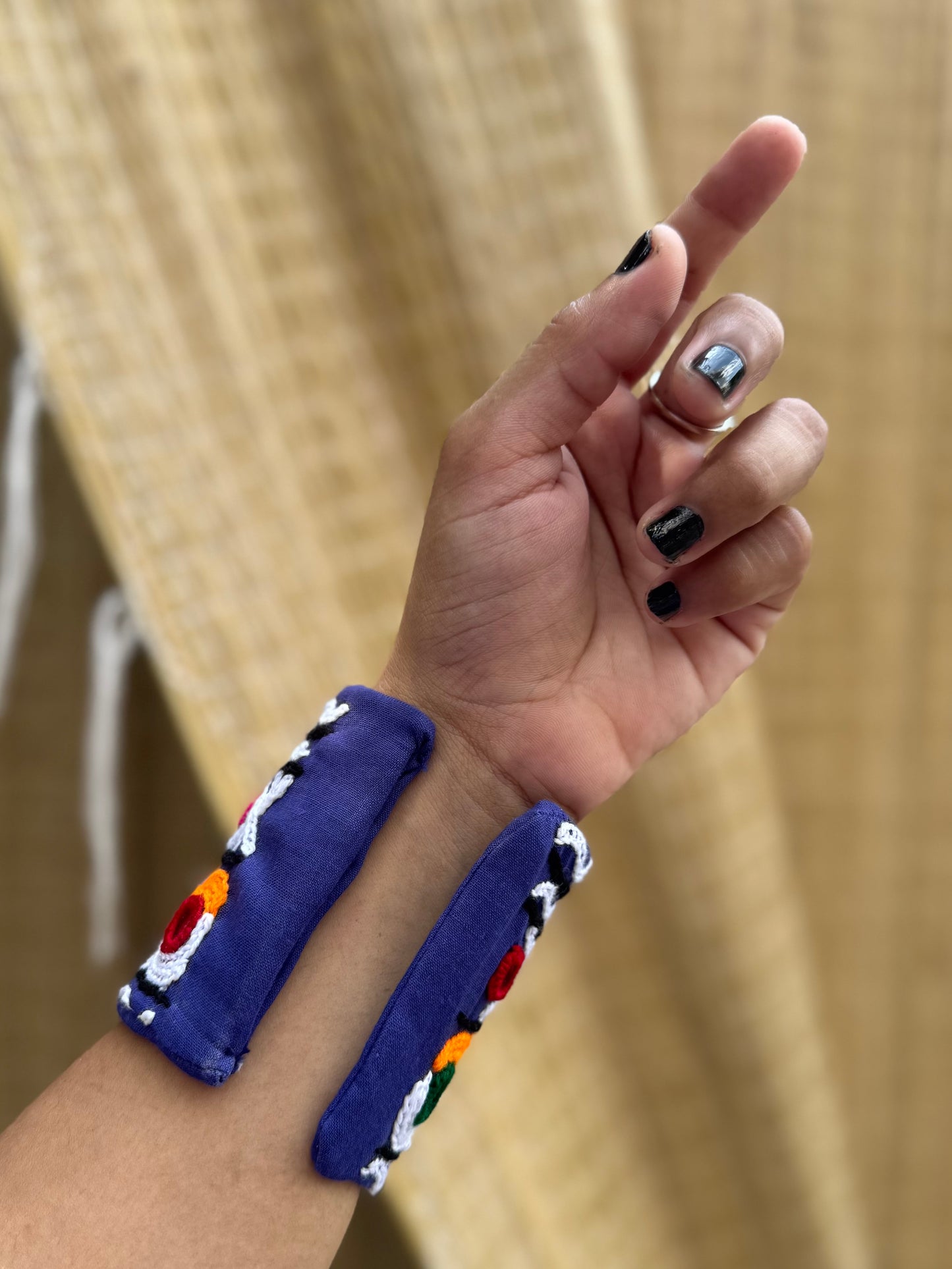 Vyara Fabric Handcuff | Bracelet