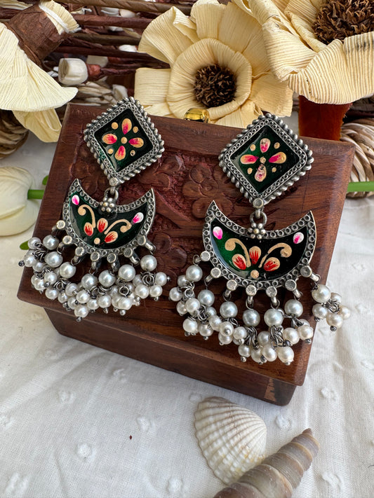 Fiona Earring | German Silver