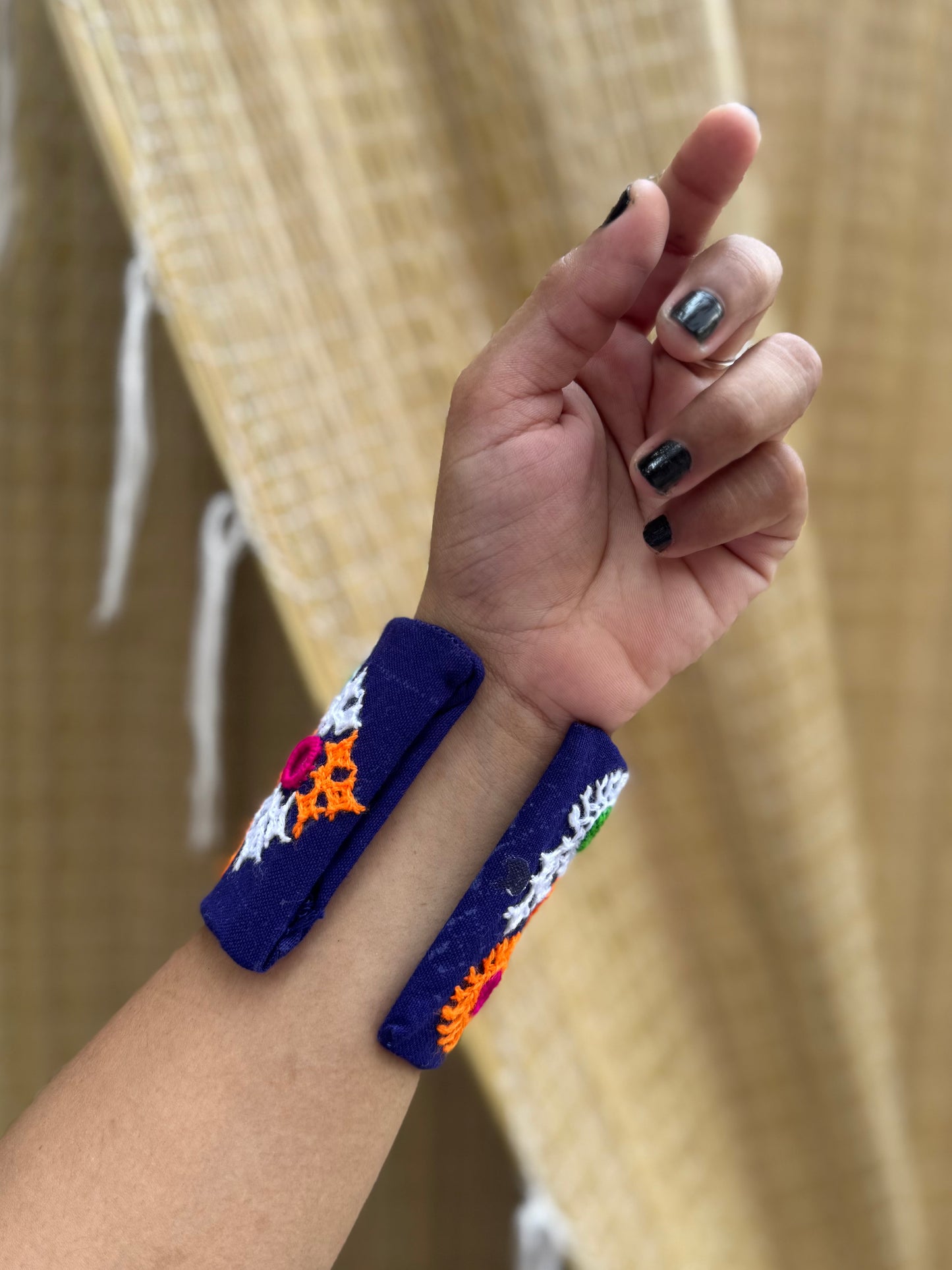 Ishaya Fabric Handcuff | Bracelet