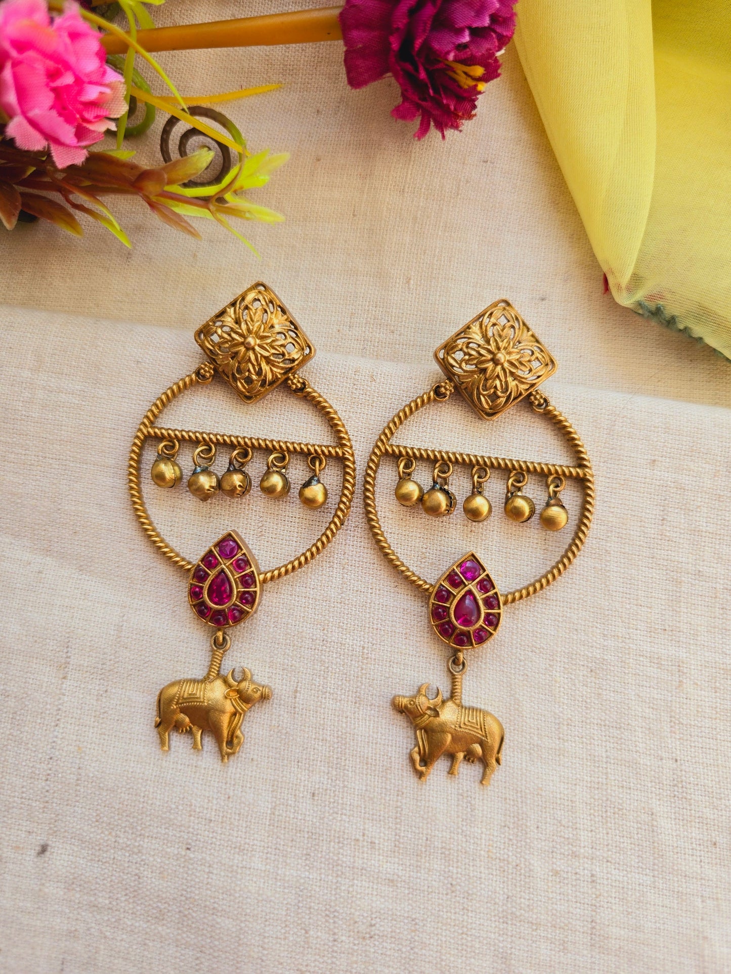 Nandi Earring | German Silver