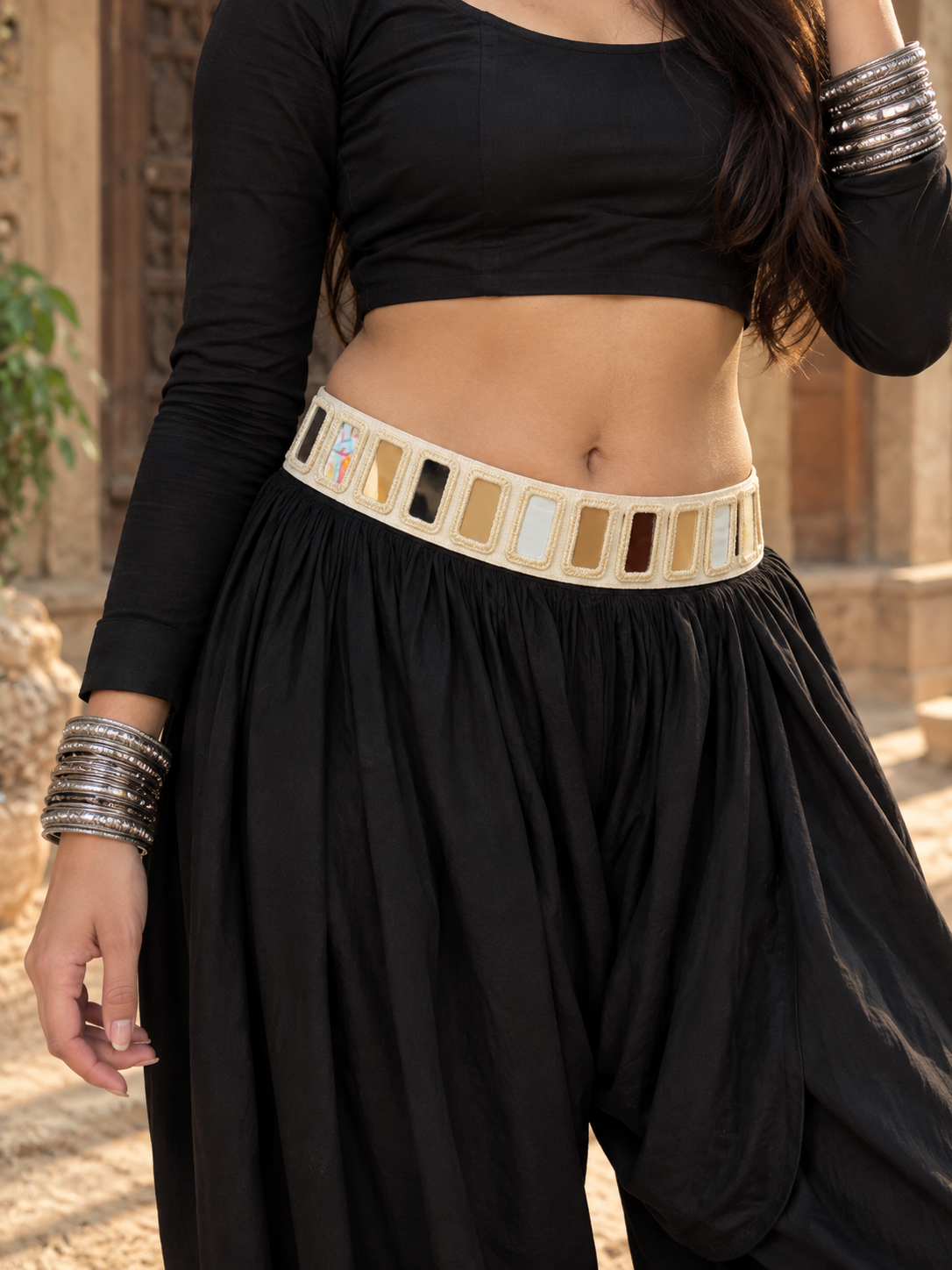 Zamkudi Fabric Boho Belt
