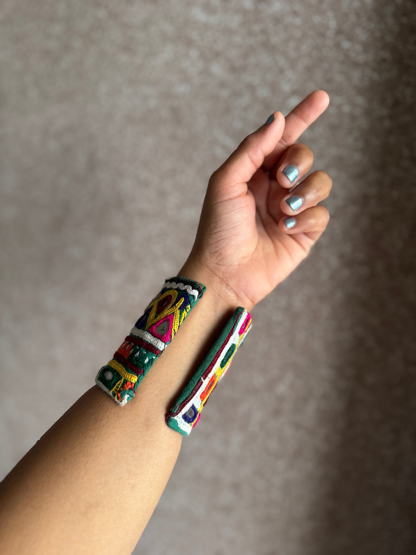 Ines Fabric Bracelet | Handcuff