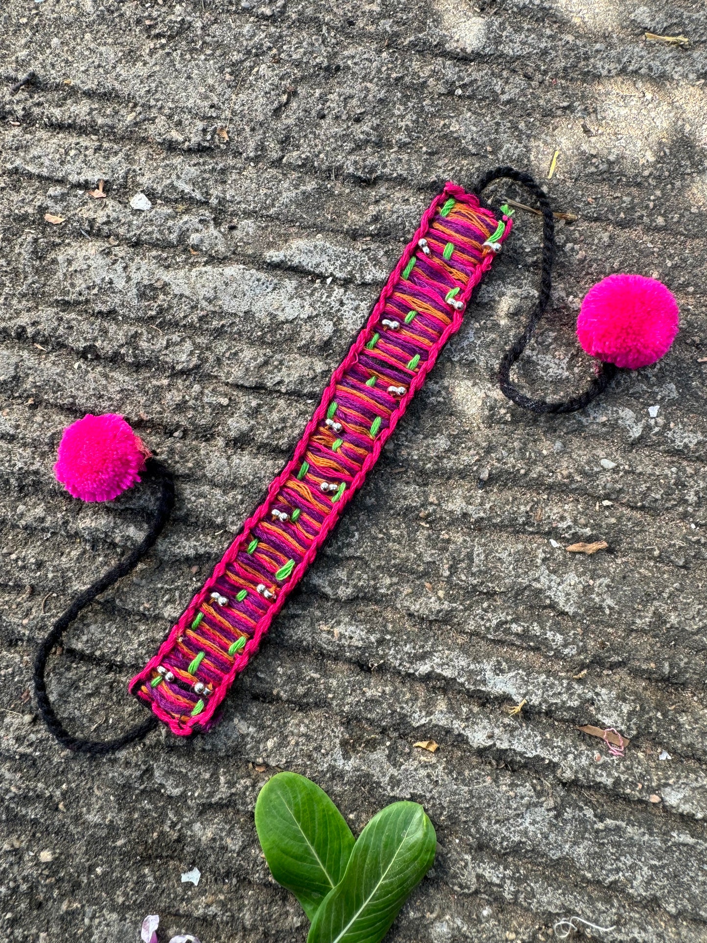 Priti Fabric Anklet | Bajubadh