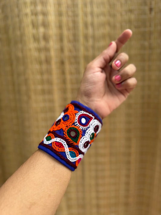 Heather Kutchi Fabric Handcuffs| Set of 2 Kada