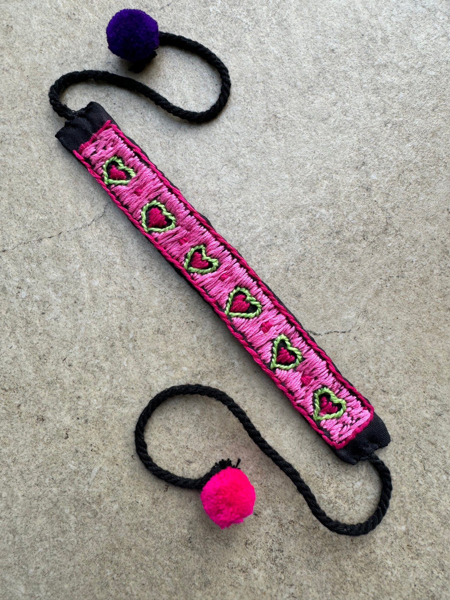 Heartly Fabric Anklet | Bajubadh