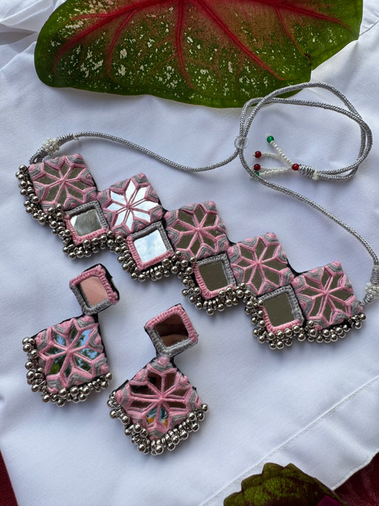 Prasangi Necklace + Earrings Set