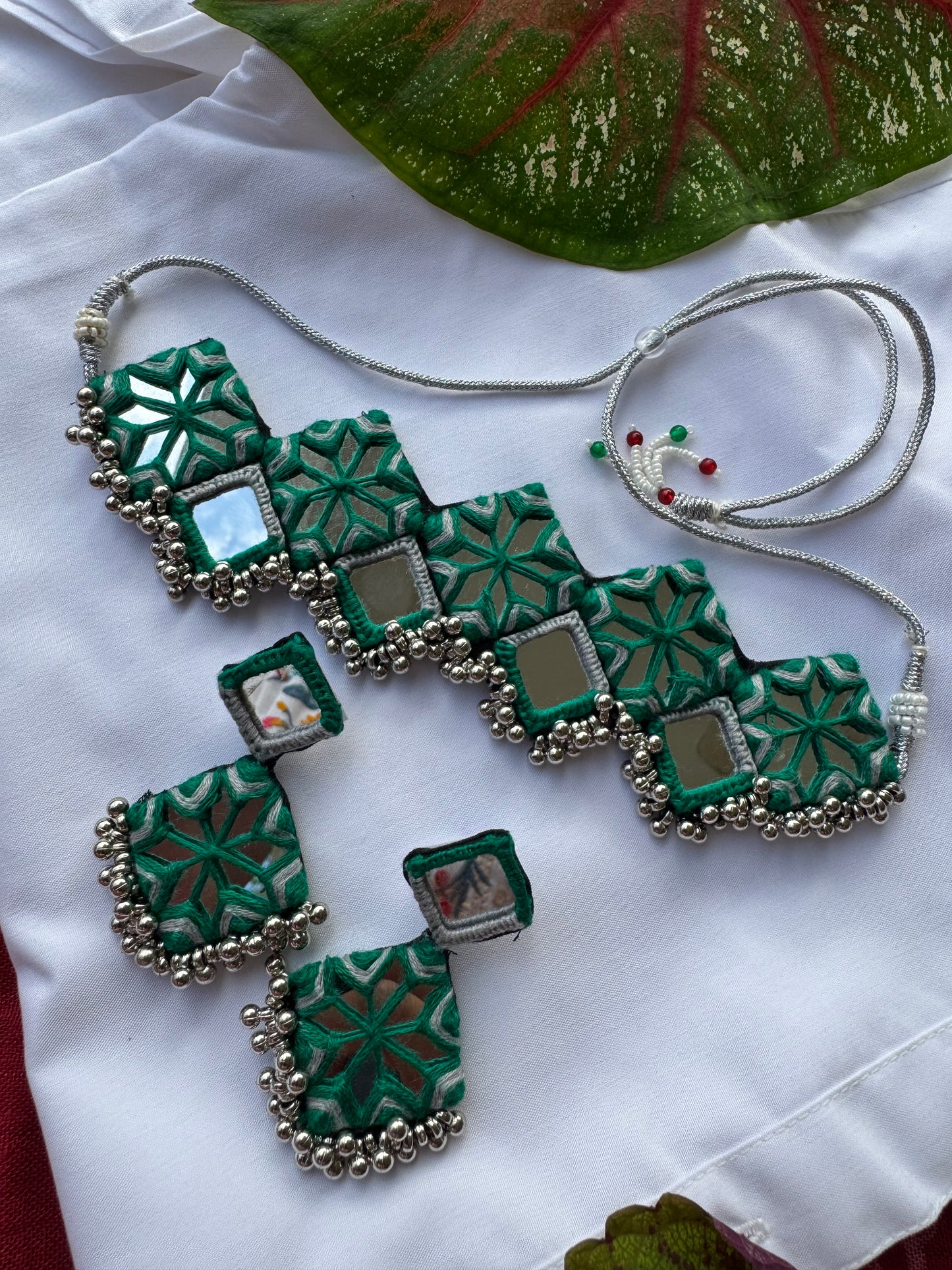 Prasangi Necklace + Earrings Set