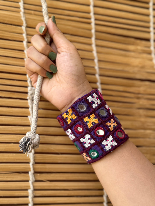 Rosie Kutchi Fabric Bracelet | Handcuff