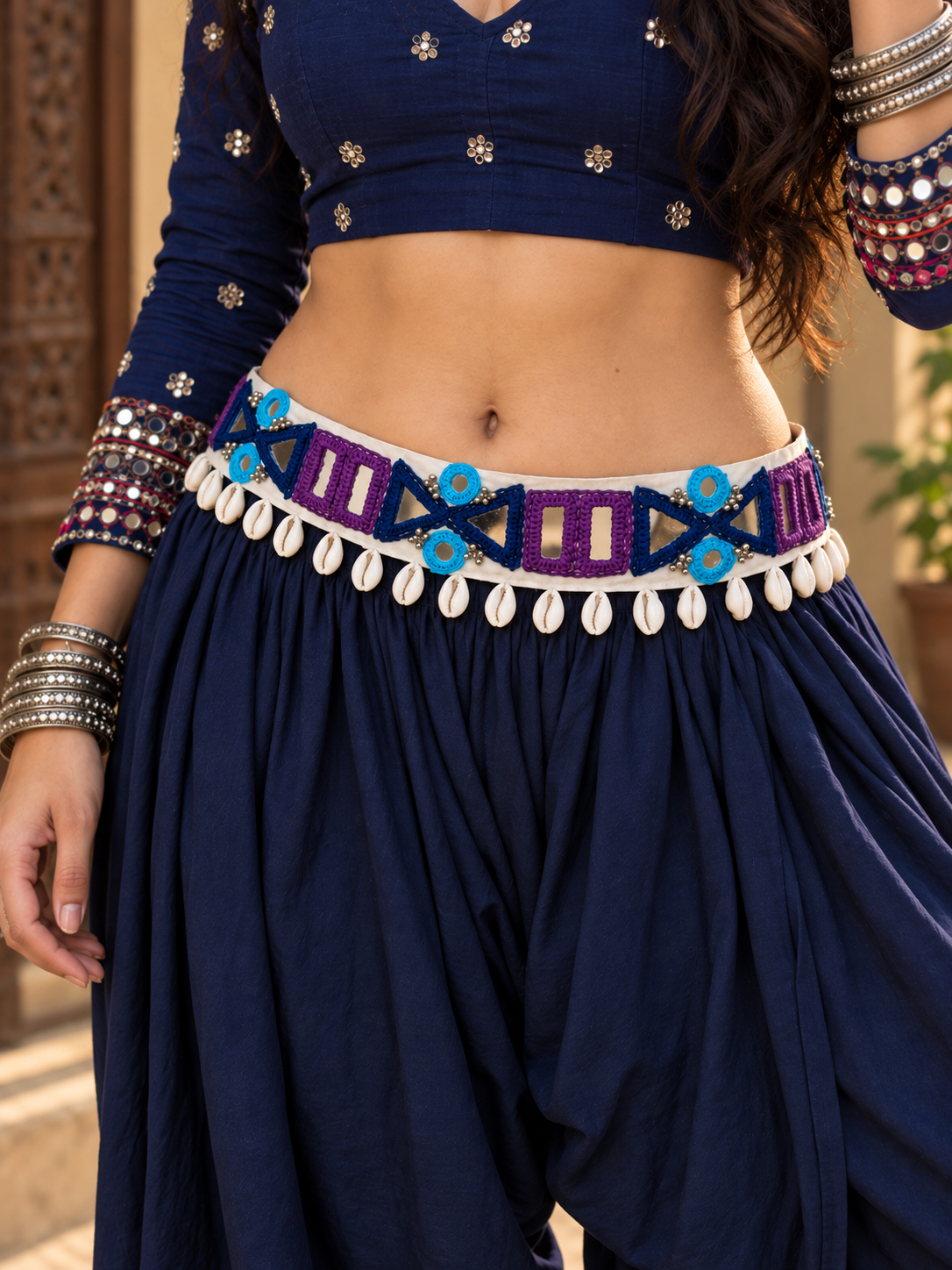 Zanshy Fabric Boho Belt