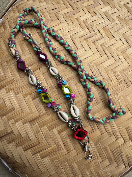 Elodie Cross Body Chain | Mobile Hanging String | Lanyard