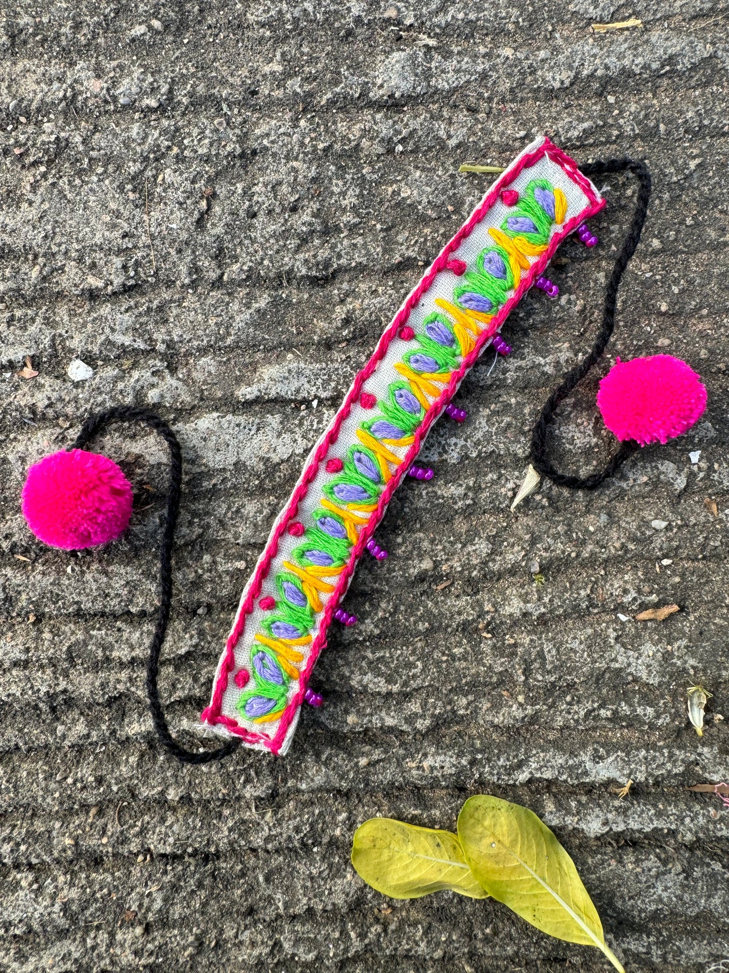 Sreta Fabric Anklet | Bajubadh