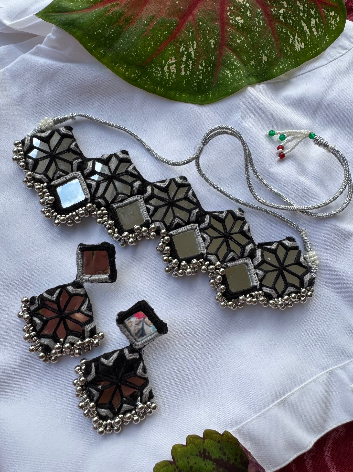 Prasangi Necklace + Earrings Set