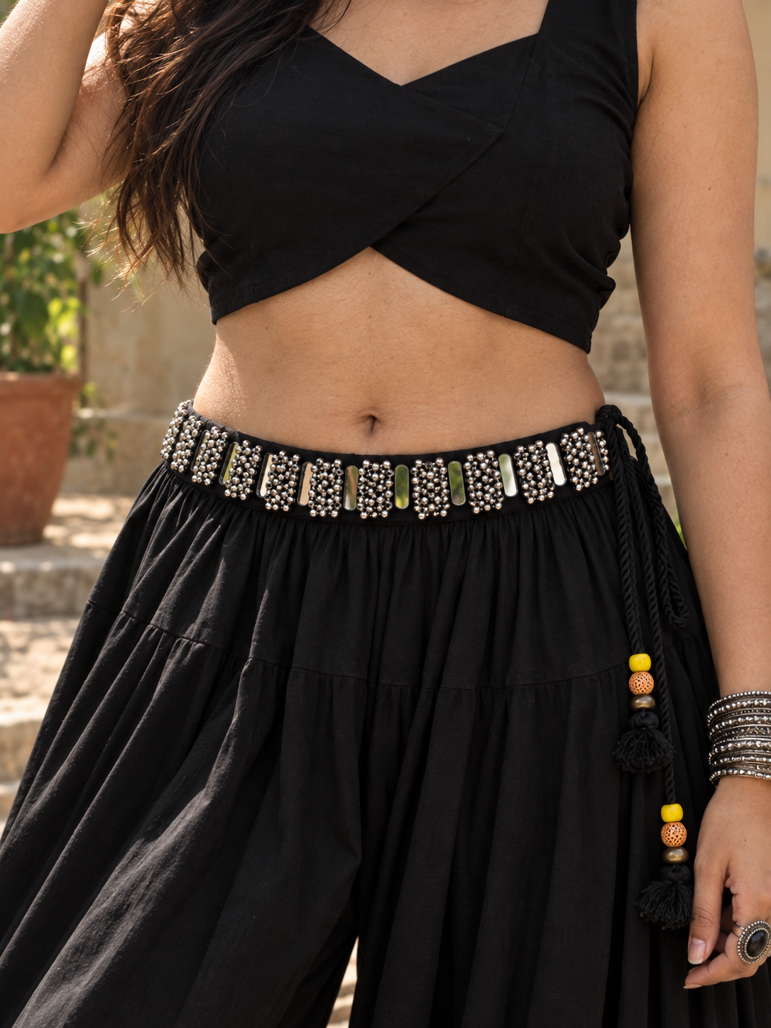 Kalini Fabric Boho Belt