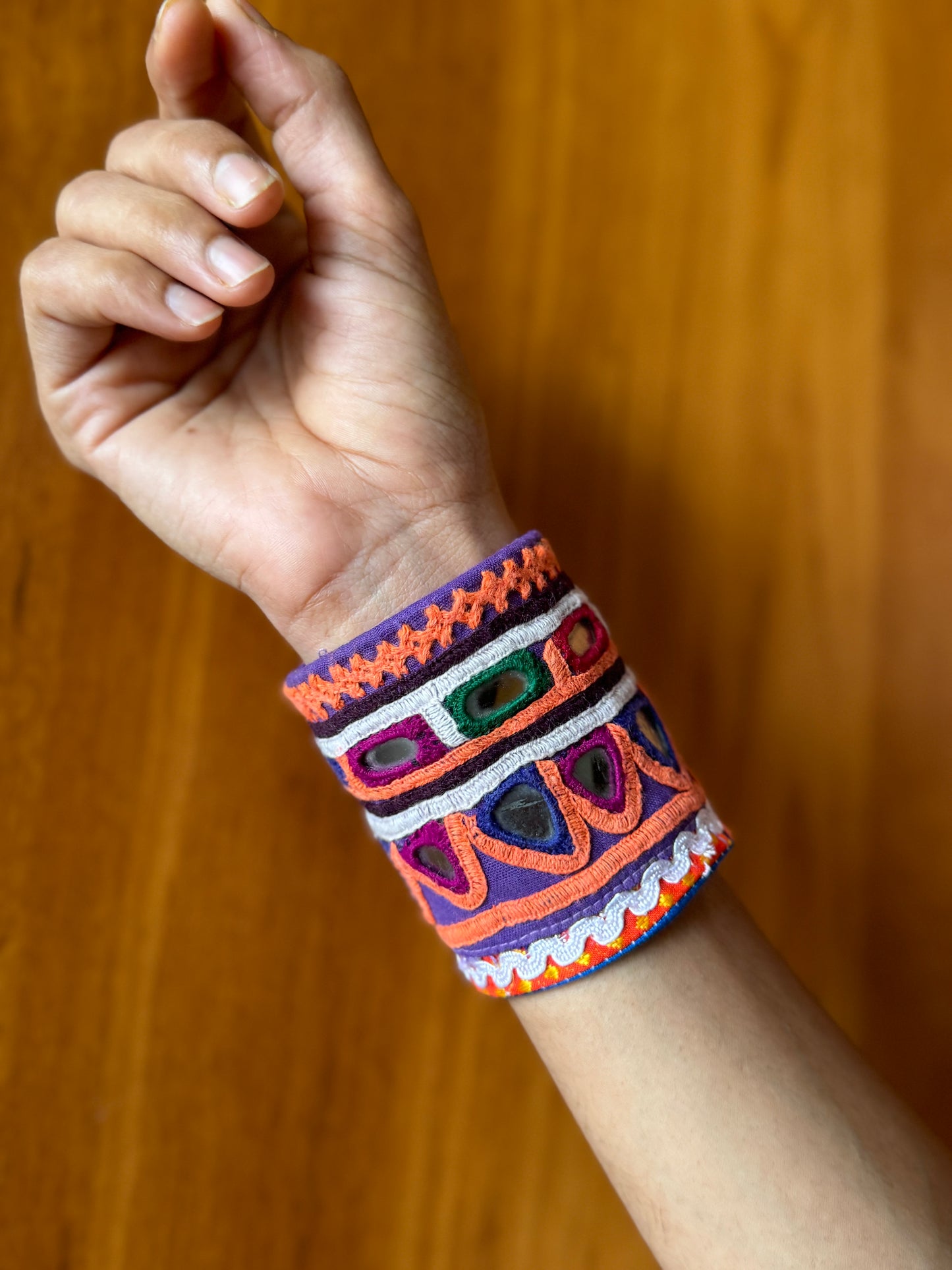 Shivanee Fabric Bracelet | Handcuff