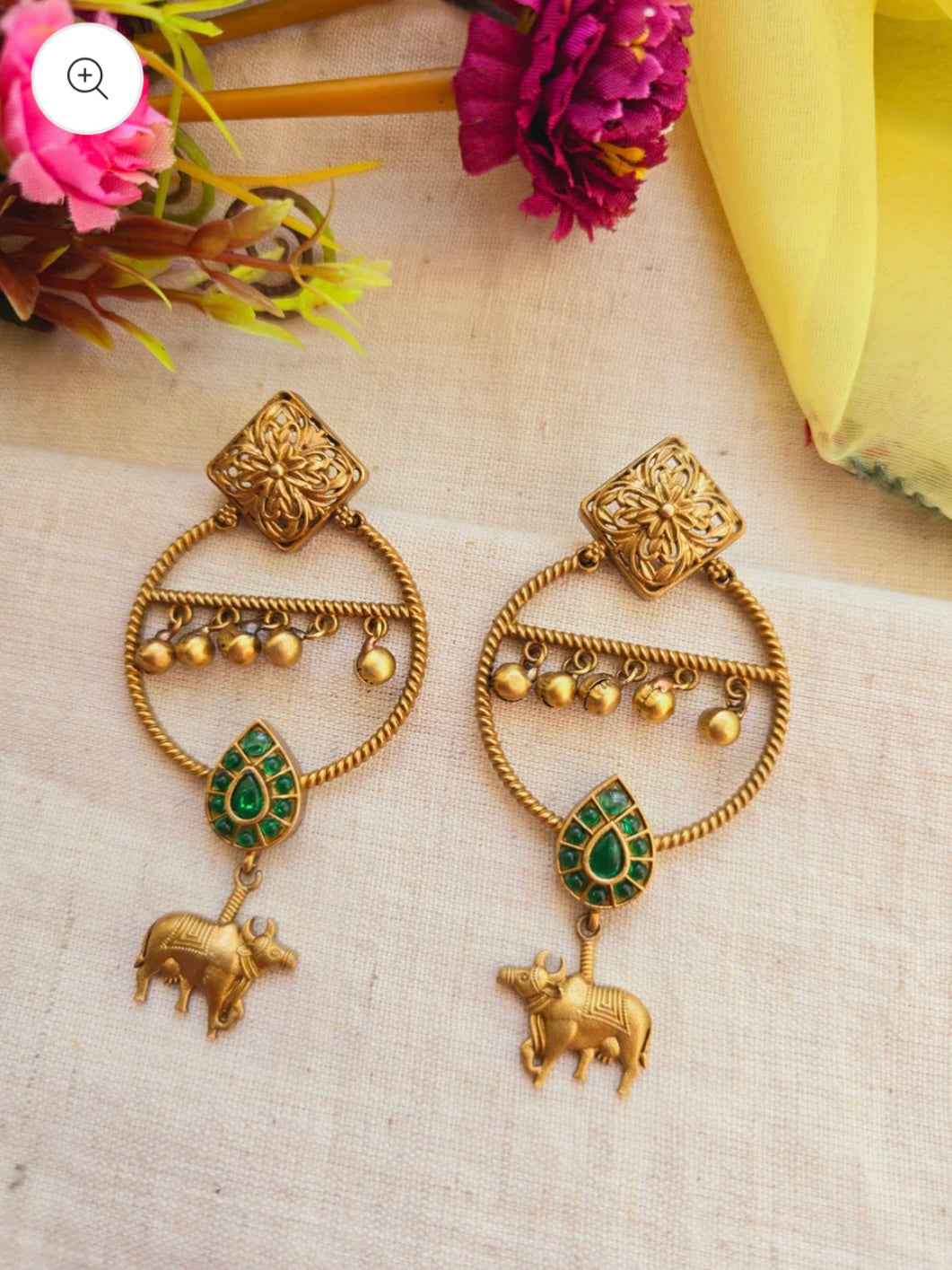 Nandi Earring | German Silver