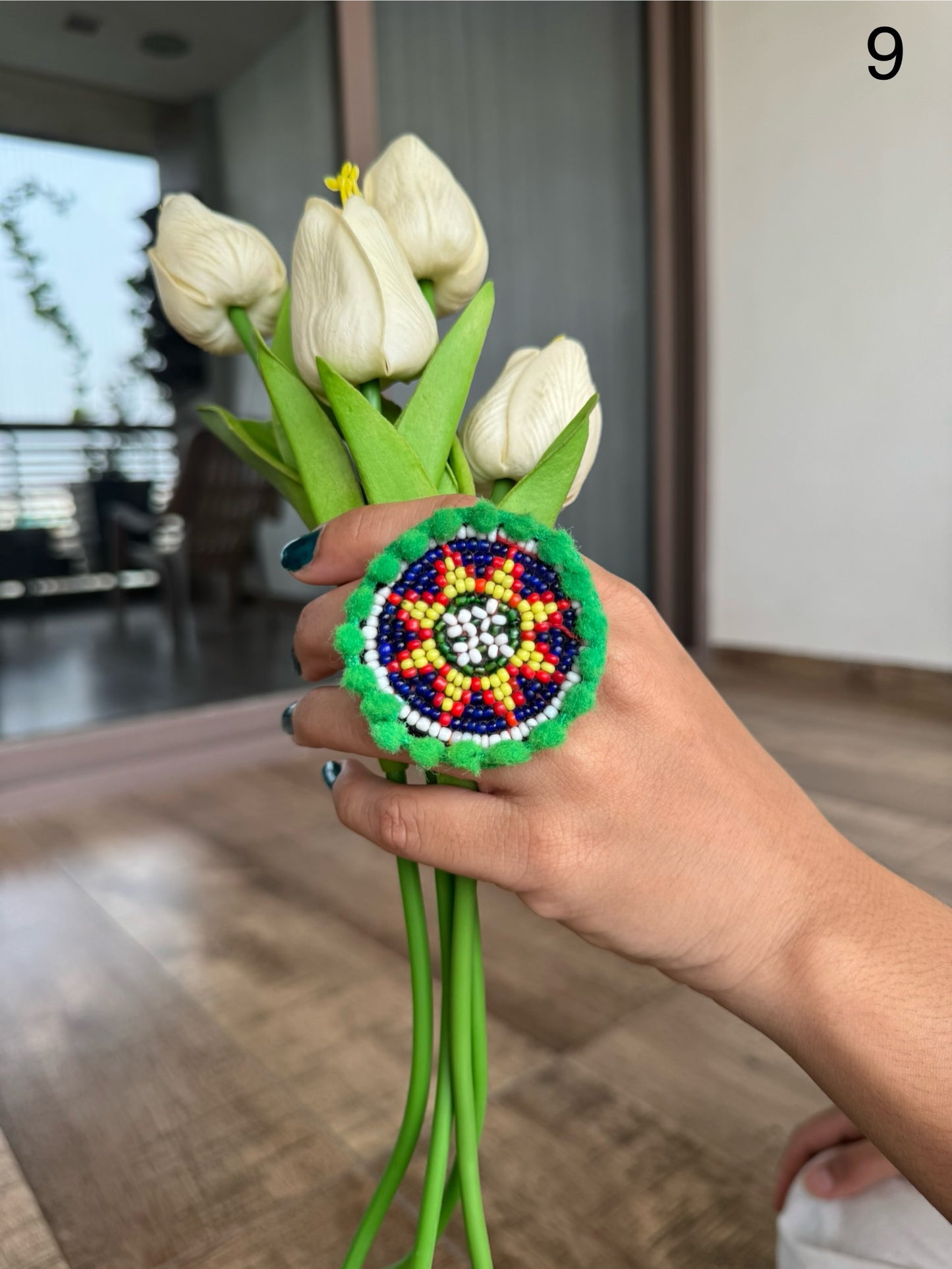 Jagdamba Beaded Rings