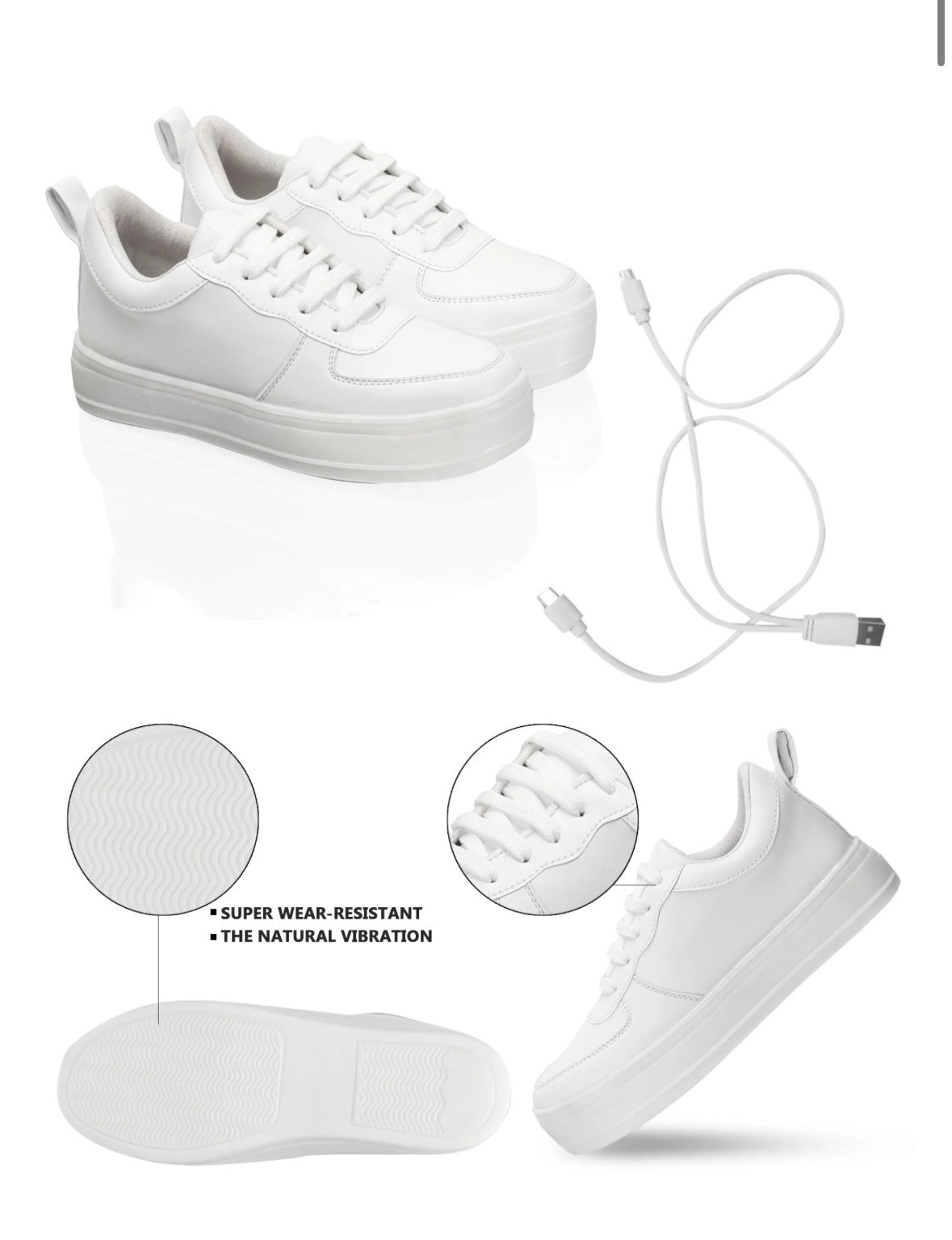 Lumina Heritage Rechargeable Unisex Shoes