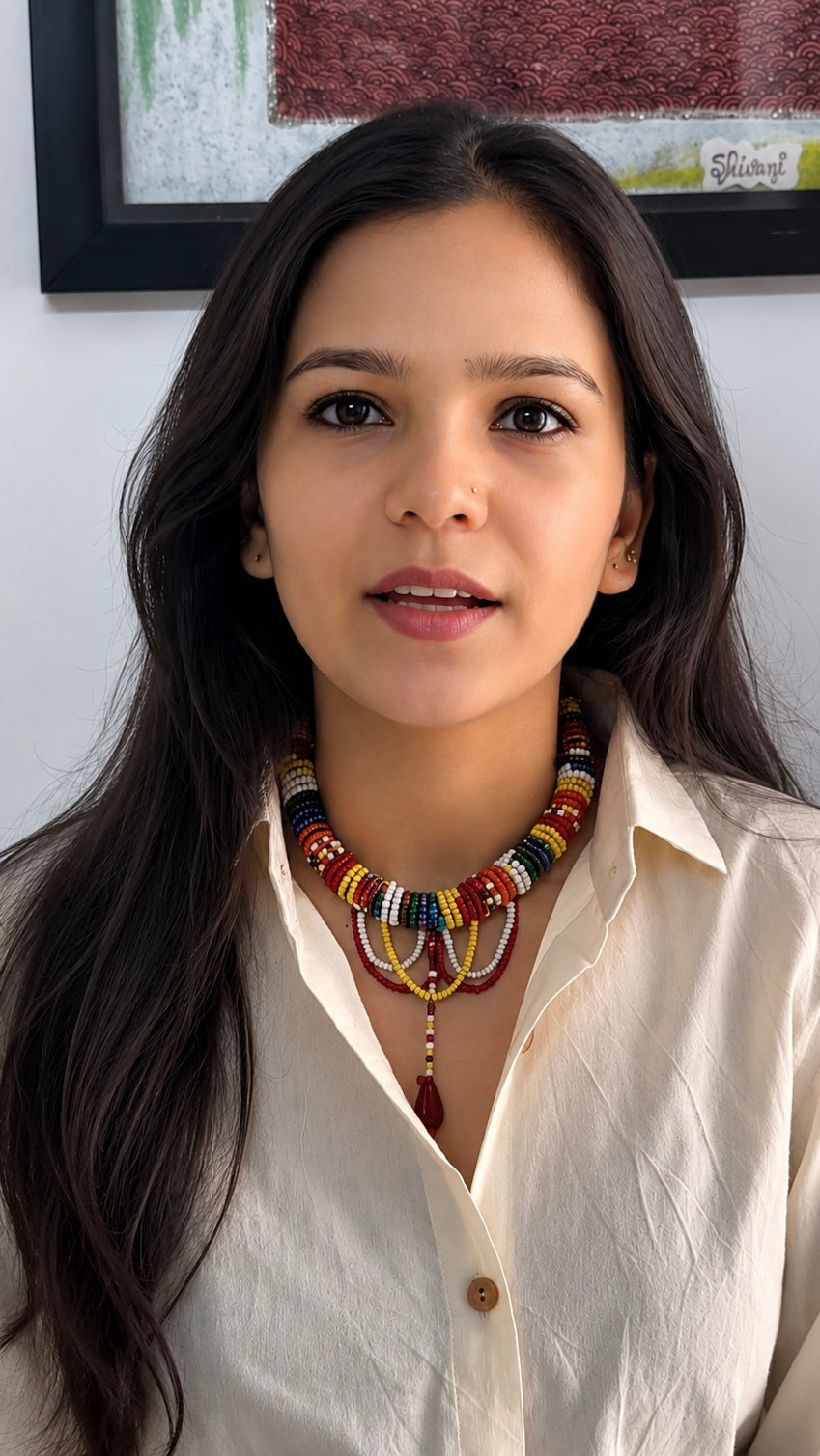 Valeria Beadwork Necklace