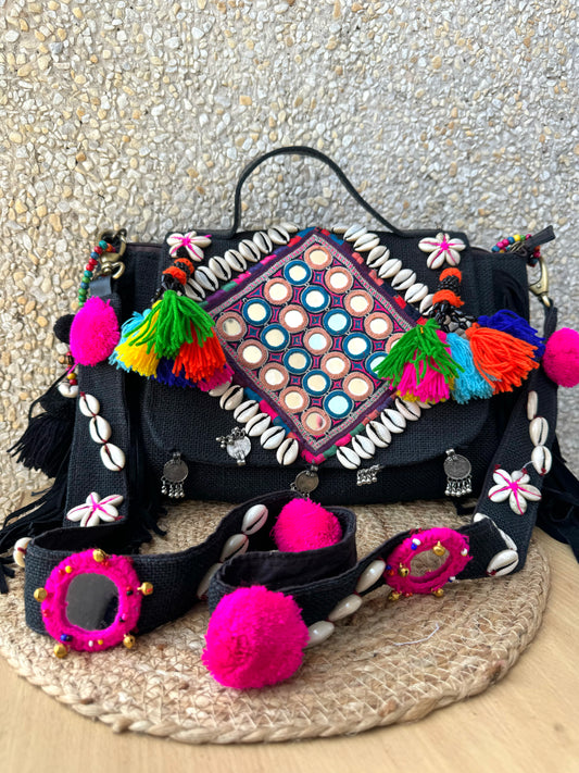 Lila Banjara Sling Bag