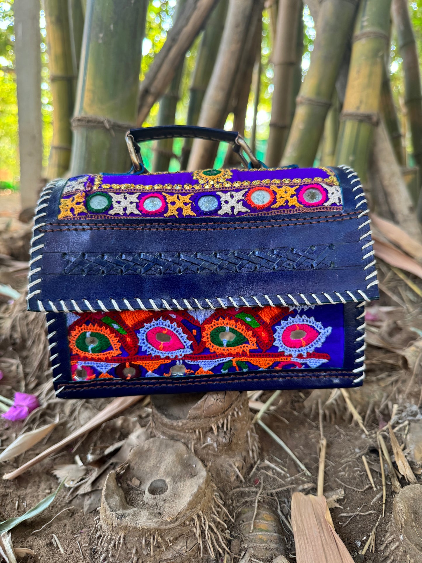 Piyal Ajarakh Printed Hut Sling Bag