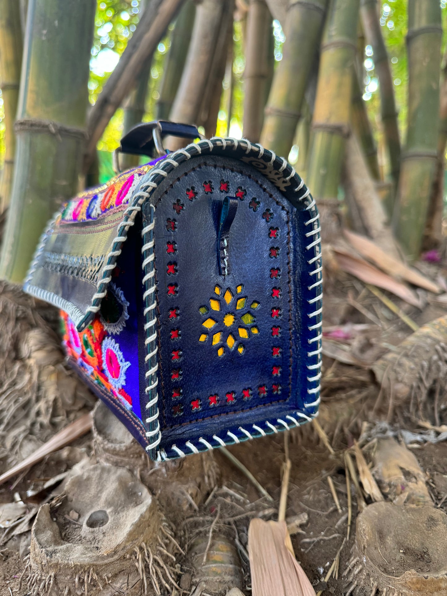 Piyal Ajarakh Printed Hut Sling Bag