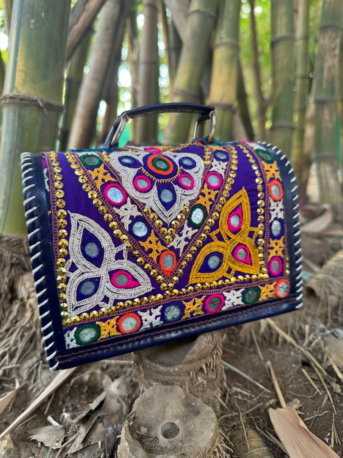 Piyal Ajarakh Printed Hut Sling Bag