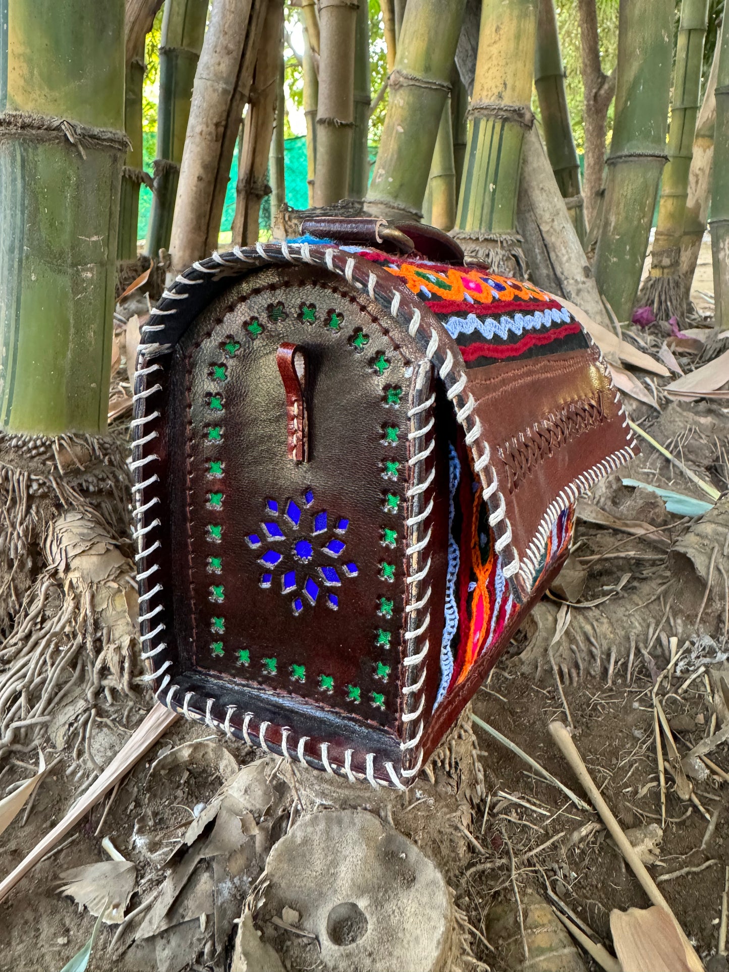 Siya Ajarakh Printed Hut Sling Bag