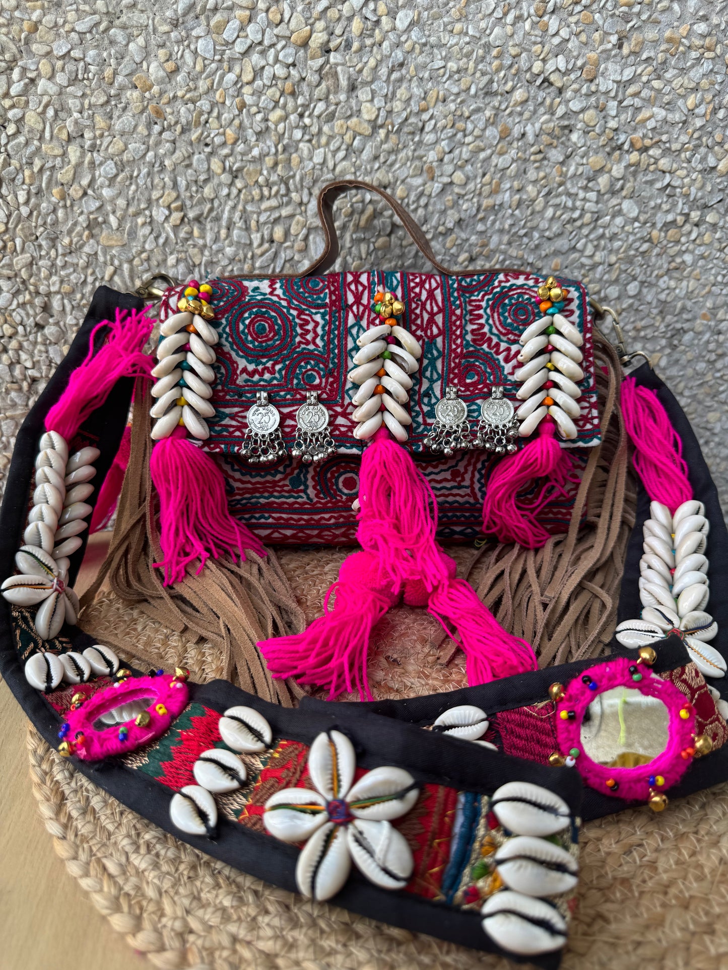 Winter Banjara Sling Bag