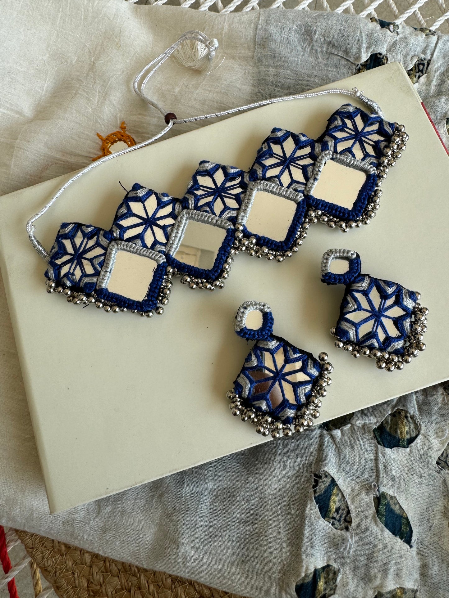 Prasangi Necklace + Earrings Set