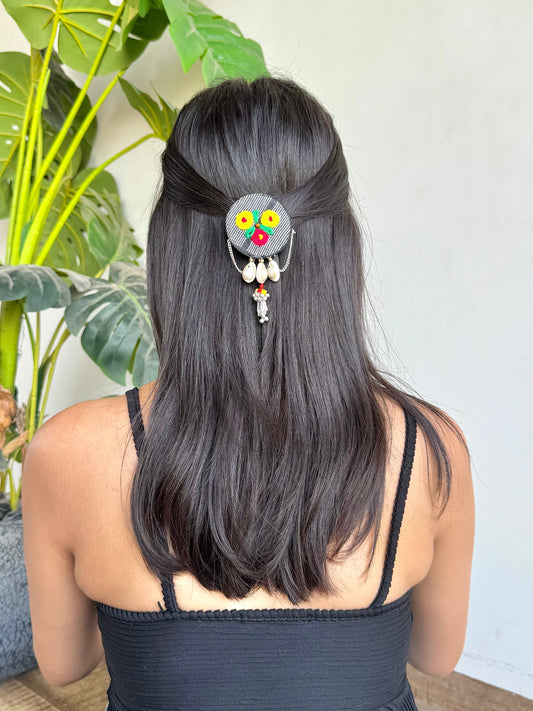 Cowrie Couture Hair Pin