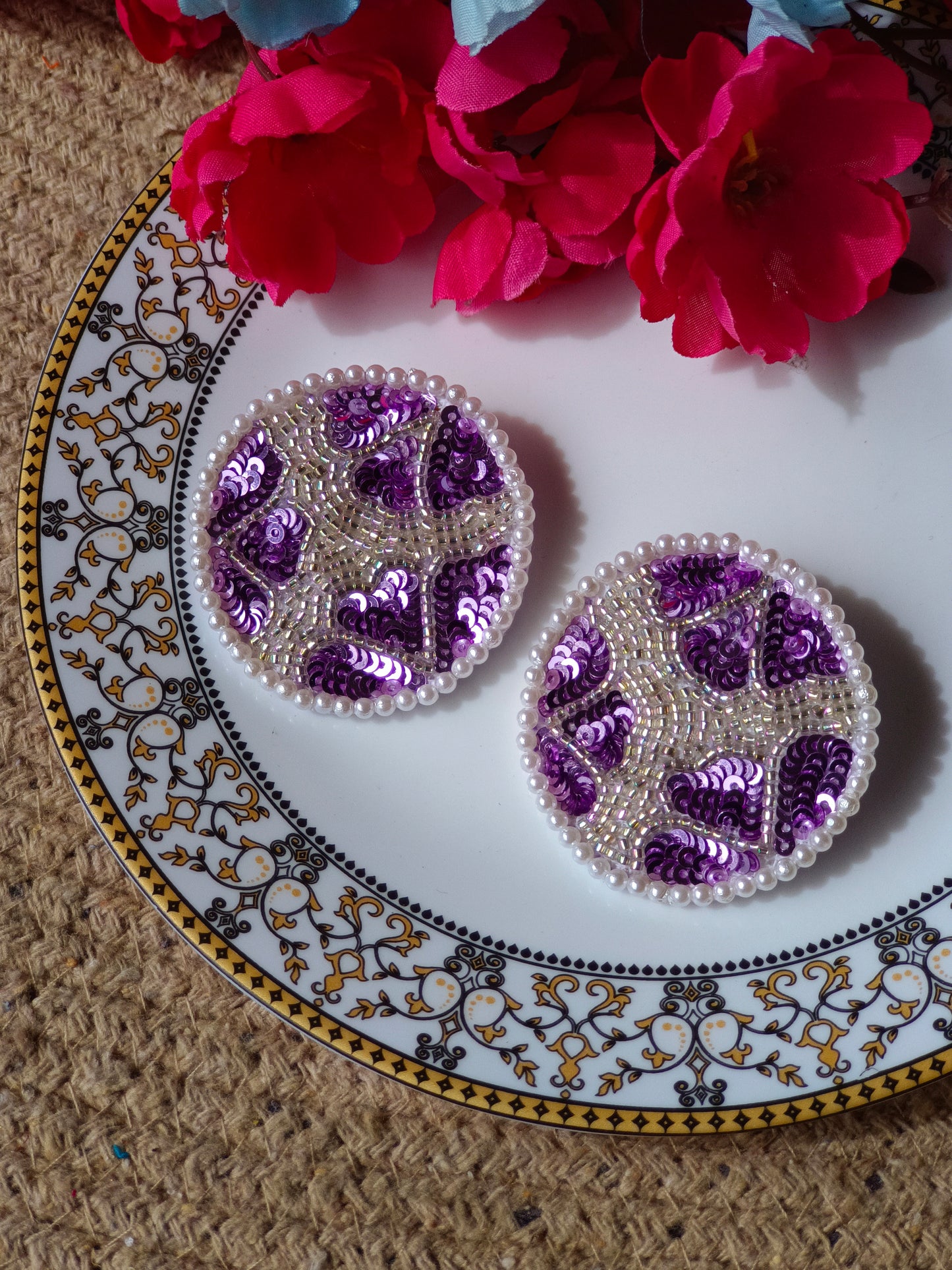 Lavender Earring