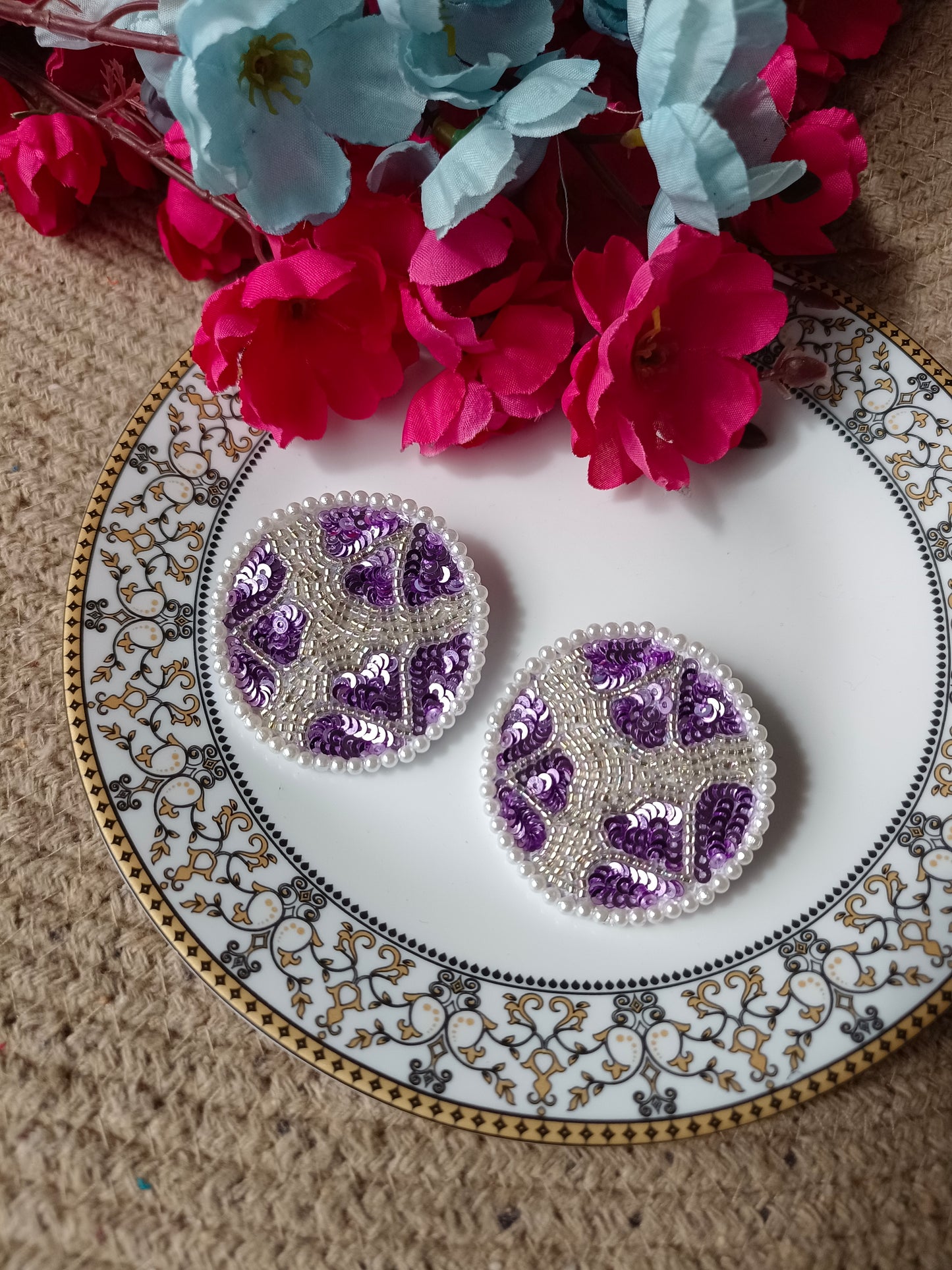 Lavender Earring