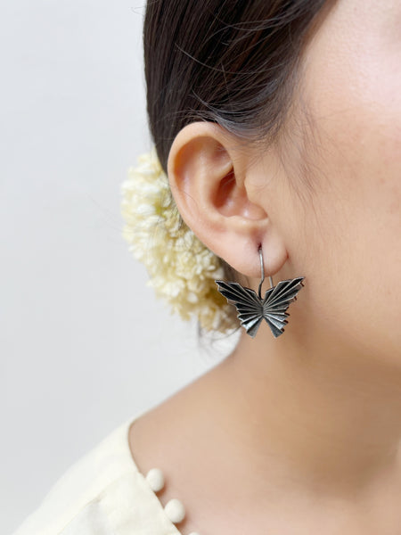 Titliya Earrings | German Silver Balis